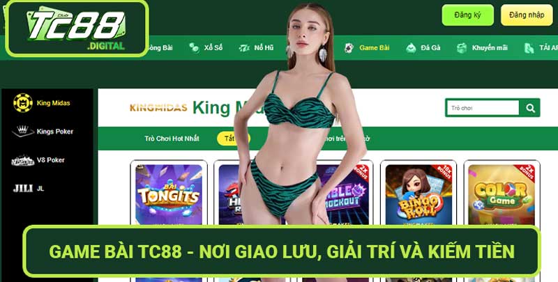 Game Bài TC88 - Nơi Giao Lưu, Giải Trí Và Kiếm Tiền